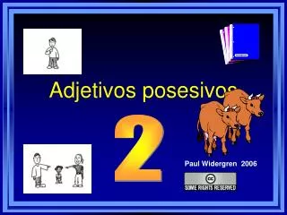 adjetivos posesivos