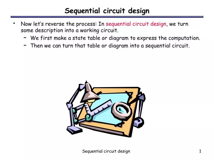 sequential circuit design