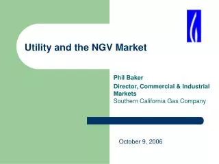 Utility and the NGV Market