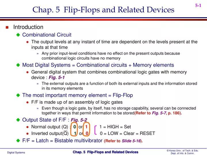 chap 5 flip flops and related devices