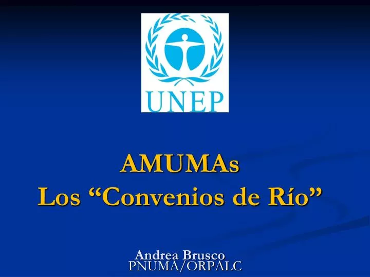 amumas los convenios de r o andrea brusco