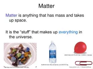 Matter