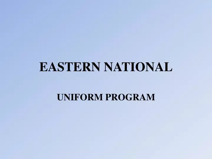 eastern national