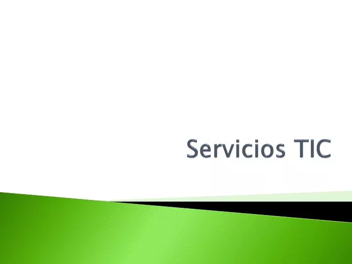 servicios tic