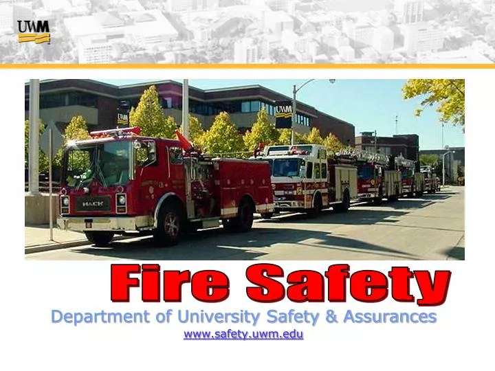 department of university safety assurances www safety uwm edu