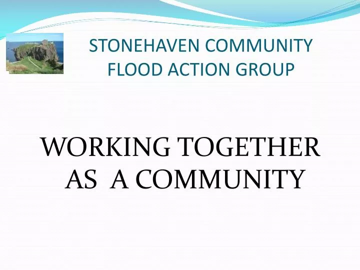 stonehaven community flood action group