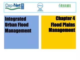 Chapter 4 Flood Plains Management