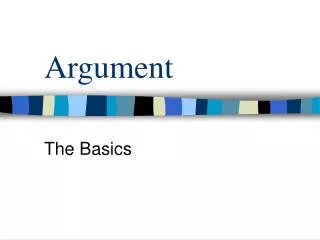 Argument