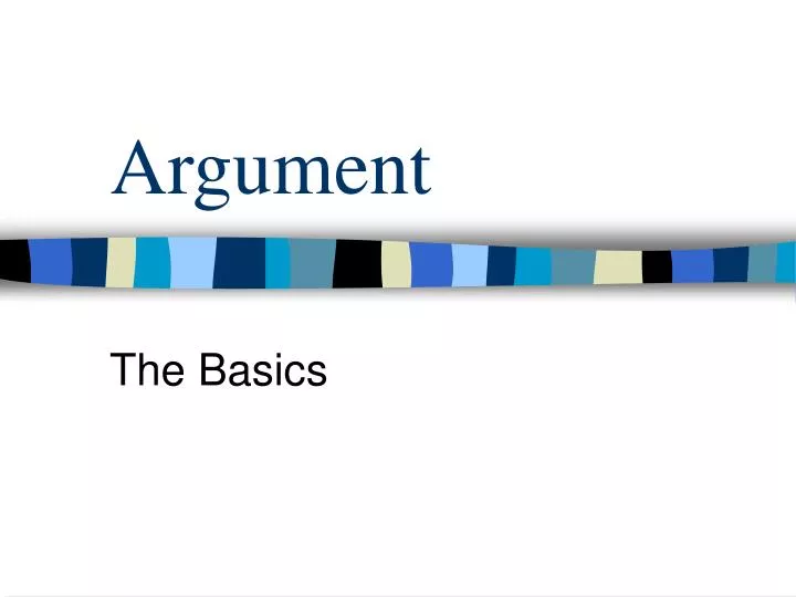 argument