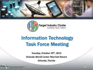 Information Technology Task Force Meeting