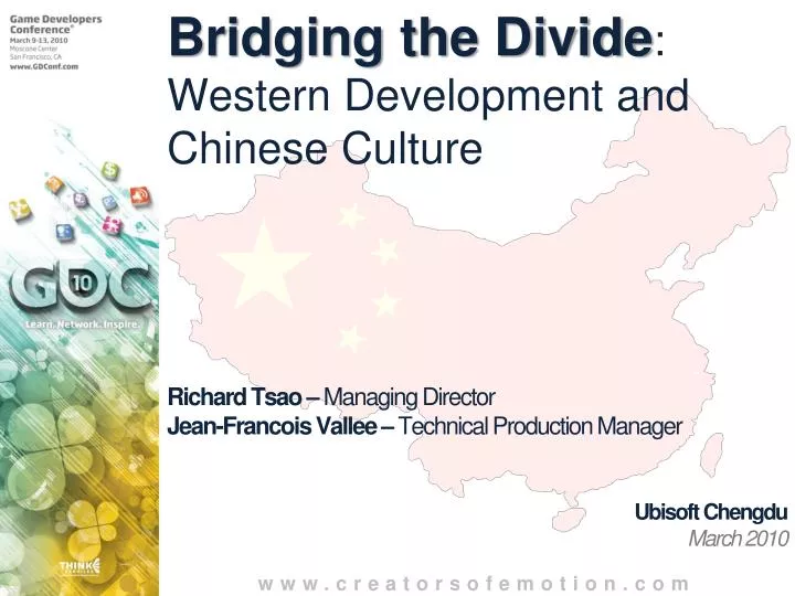 bridging the divide western development and chinese culture