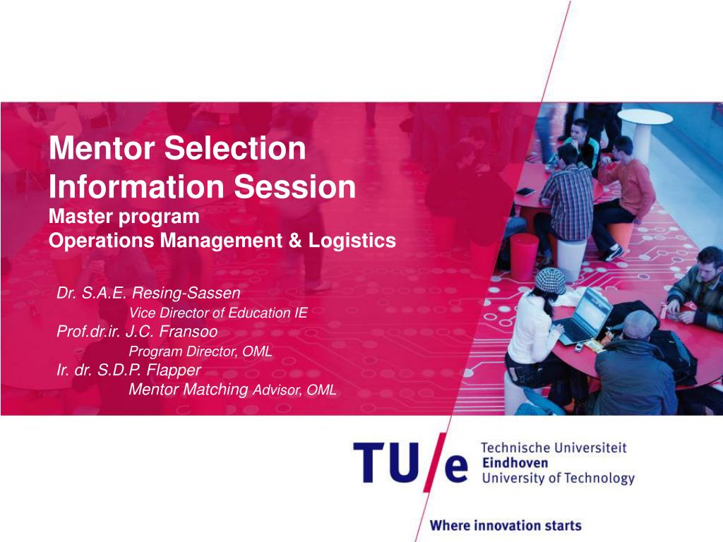 PPT - Mentor Selection Information Session PowerPoint Presentation ...