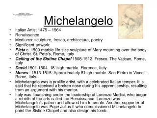 Michelangelo