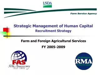 Farm and Foreign Agricultural Services FY 2005-2009