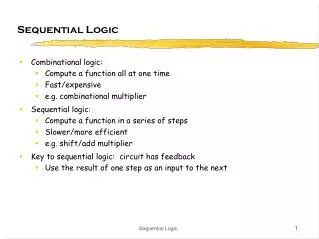 Sequential Logic