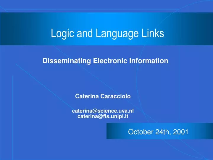 logic and language links