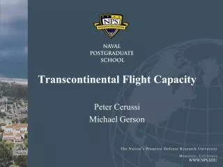 Transcontinental Flight Capacity