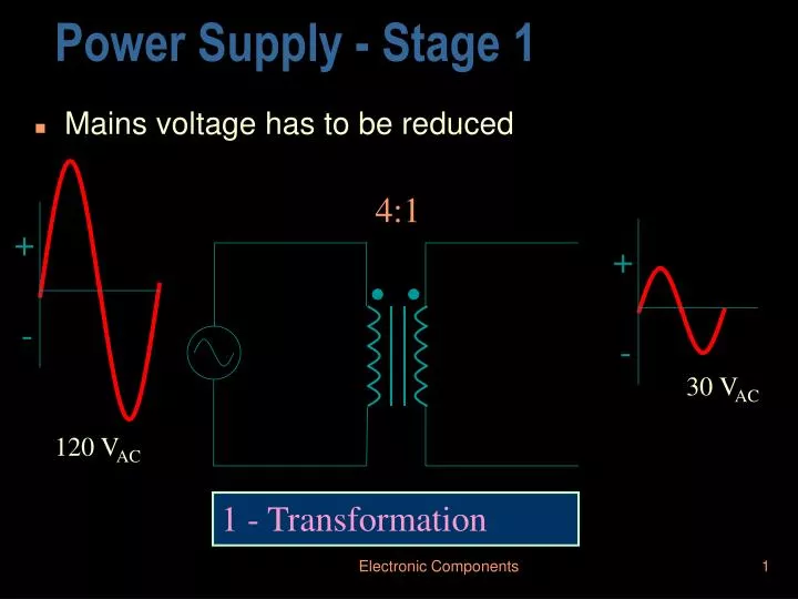 power supply stage 1