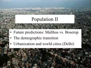 Population II