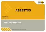 ASBESTOS - slide 1