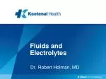Fluids and Electrolytes - slide 1