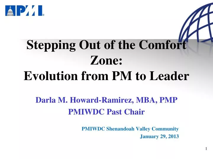 stepping out of the comfort zone evolution from pm to leader