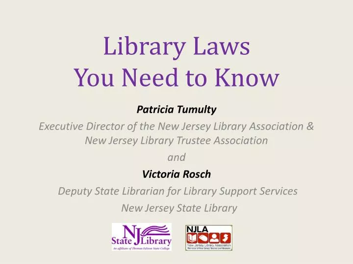 library laws you need to know