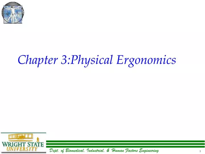 chapter 3 physical ergonomics