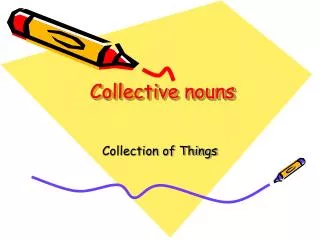 Collective nouns