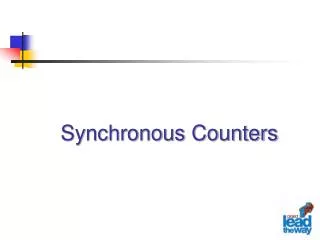 Synchronous Counters