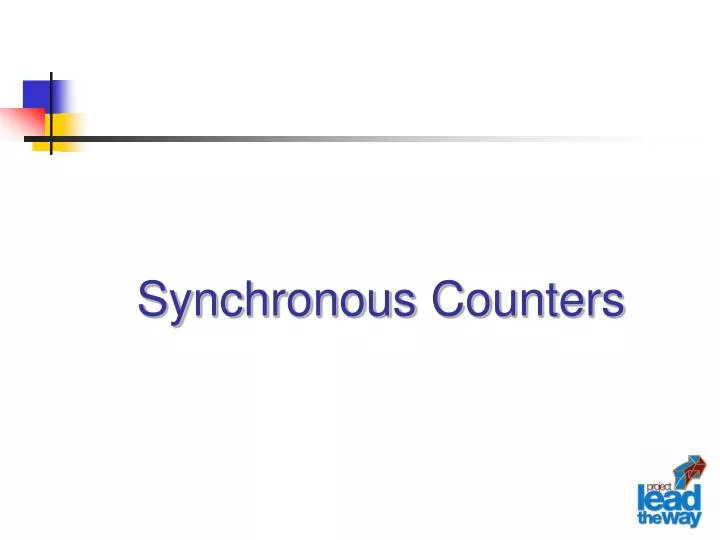 synchronous counters