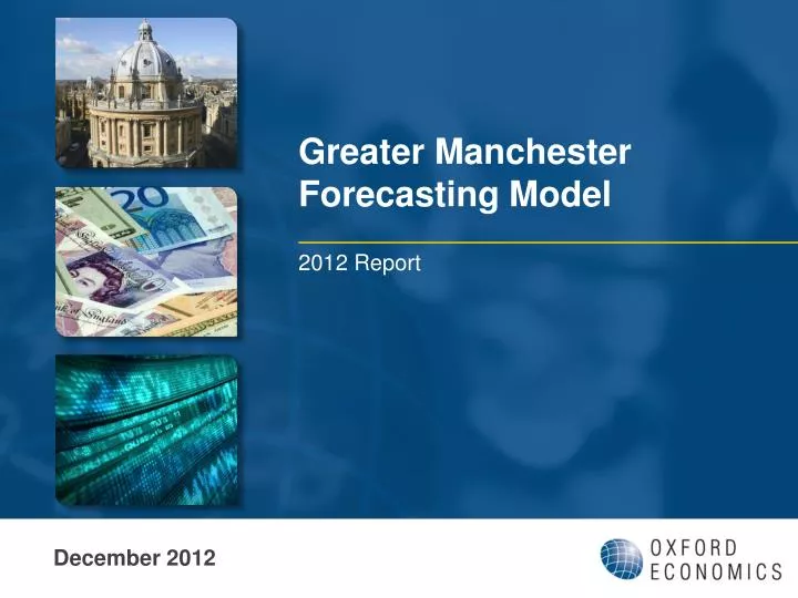 greater manchester forecasting model