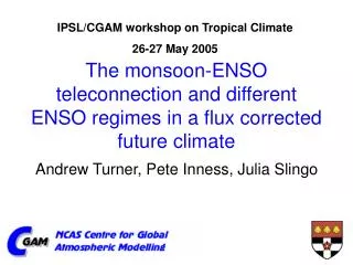The monsoon-ENSO teleconnection and different ENSO regimes in a flux corrected future climate