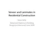 Veneer and Laminates in Residential Construction