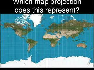 Which map projection does this represent?