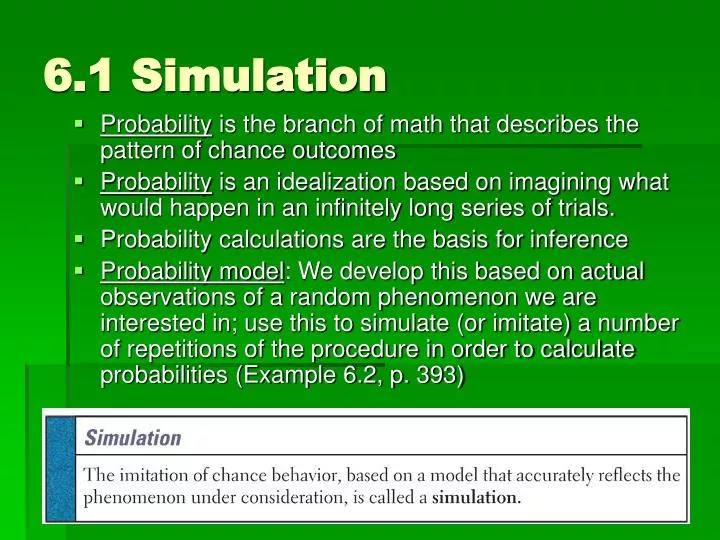 6 1 simulation