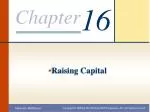 Raising Capital - slide 1