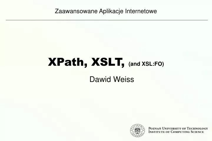 xpath xslt and xsl fo