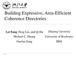 Building Expressive, Area-Efficient Coherence Directories