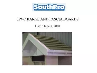 uPVC BARGE AND FASCIA BOARDS