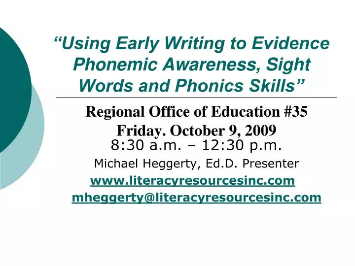 using early writing to evidence phonemic awareness sight words and phonics skills
