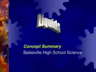 concept summary batesville high school science