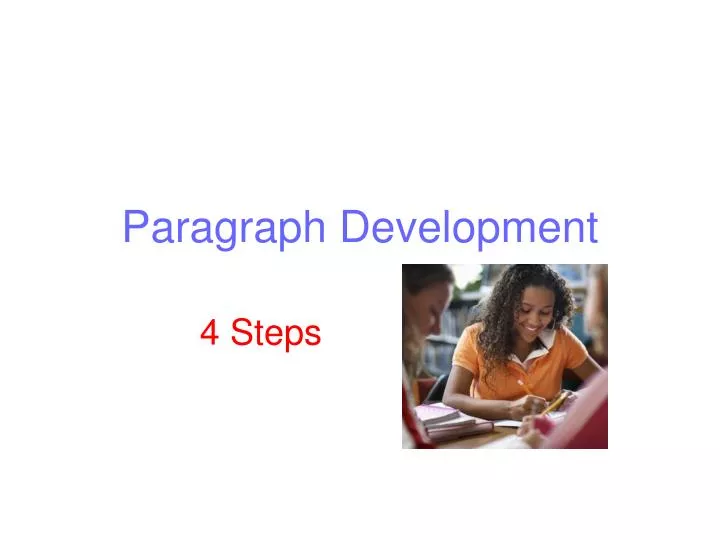 paragraph development