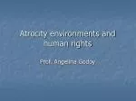 Understanding Atrocity Environments and Human Rights: Lessons from the Past - slide 1