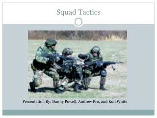 Squad Tactics