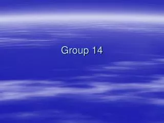 Group 14