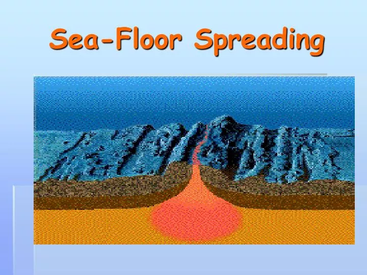 sea floor spreading