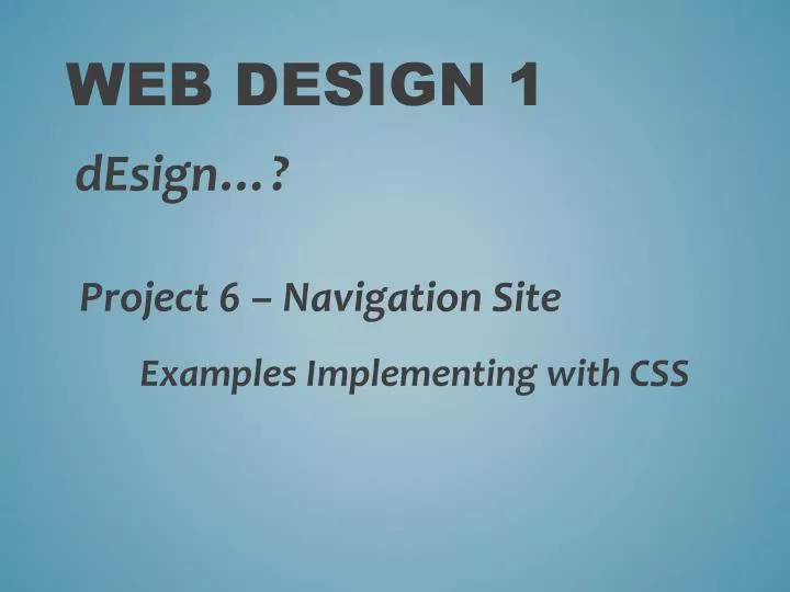 web design 1