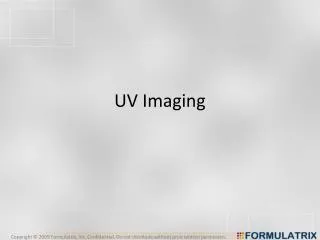 UV Imaging