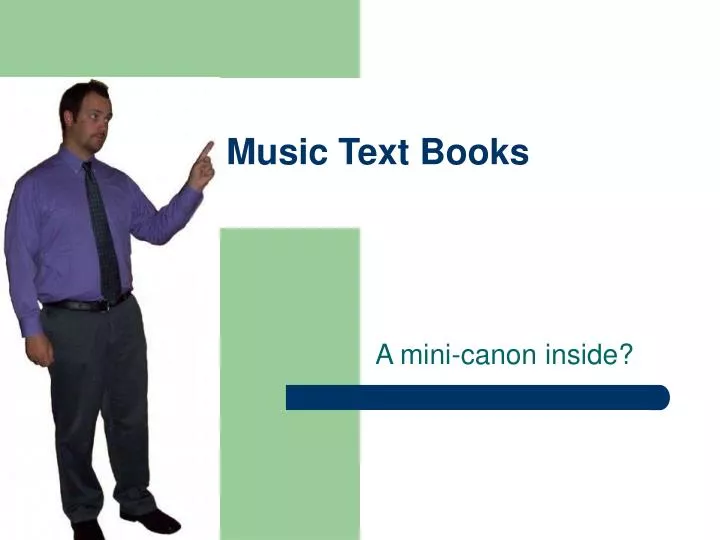 music text books